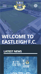 Mobile Screenshot of eastleighfc.com